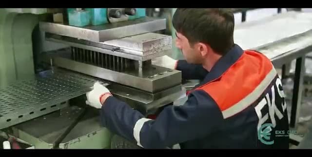 Линия производства кабельных лотков